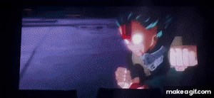 Deku vs Flect | Midoriya’s United States of world Smash |4K| My Hero Academia World Heroes Mission on Make a GIF