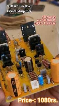 3000W Driver Board 🔥 High Power Booster Amplifier | Crystal Amplifier Stock❤️