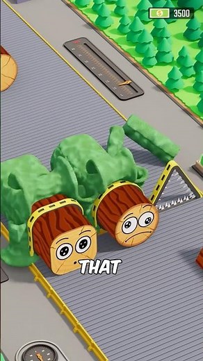 Idle Lumber: Mossy Trees vs 120 Saws #riseofcastles #viralshort