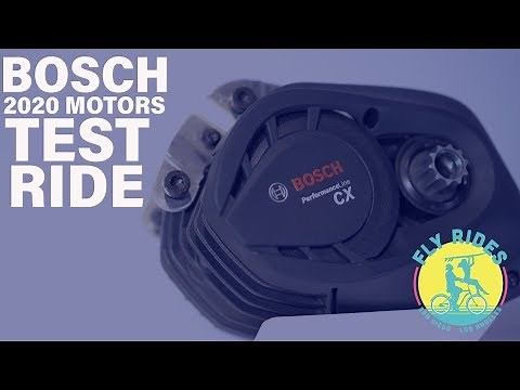 Bosch 2020 Motor TEST RIDE! Bosch Performance Line Updates and Other Great New Bosch eBike Tech!