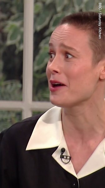 Brie Larson admits she is 'going to cry' after meeting Rick Stein