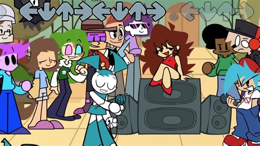 当Jenny找Shaggy训练后...