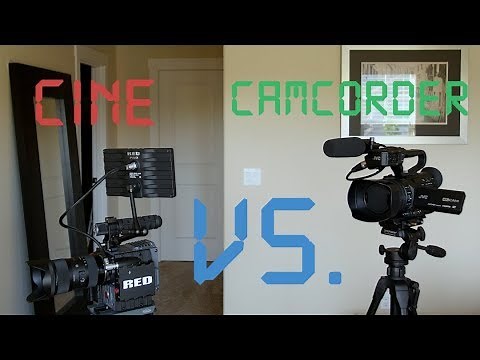 Digital Cinema Vs. Pro Camcorder: Which one to Get