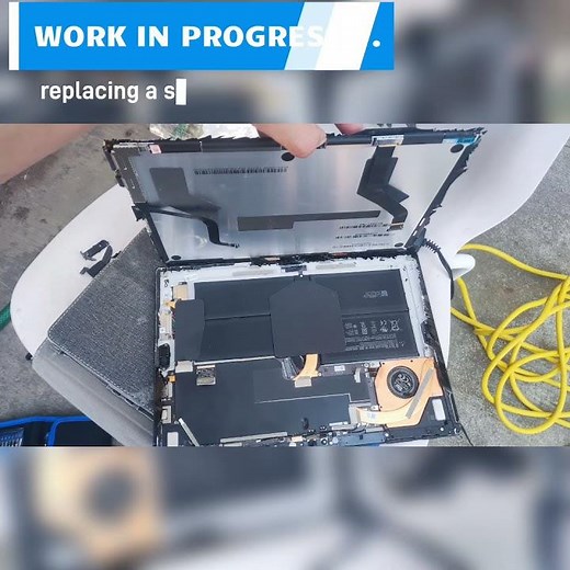 Surface pro 7 screen replacement!