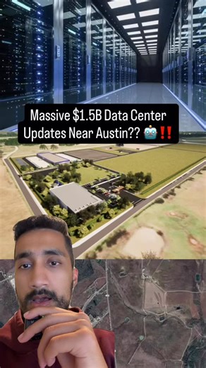 Sagun S | The Austin Report 🤠 on Instagram: "Massive $1.5B Data Center Updates Near Austin?? 🤖‼️ 📄 Comment REPORT for the full breakdown. A controversial $1.5 billion data center project in San Marcos is officially moving forward after receiving Planning and Zoning approval. Key facts: • 5-building campus planned • 76 megawatts per building • Estimated $9M annual tax revenue for the city • Would use 55% less water than housing on the same land • Power demand equals 2.5x San Marcos’ peak usage
