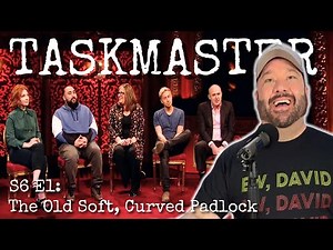 American Reacts to TASKMASTER 6x1: The Old Soft, Curved Padlock