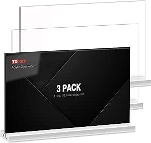 TONICE Sign Holder T Shape (11*8.5)