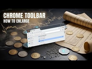 How to Increase the Toolbar Size in Google Chrome
