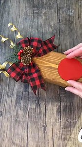 In case you missed it, here’s how I made this cute snowman and reindeer using 2x4 boards and my wood face kits. These are so fun to make! 😍 #diycraftideas #woodblanks #woodcutouts #SnowmanDecor #craftinspiration #DIYTutorials | Rusty Roost Designs