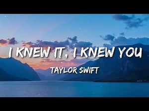 Taylor Swift - I Knew It, I Knew You [from Toy Story 5] (Lyrics)
