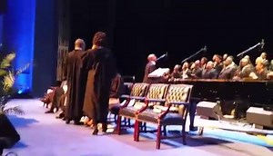 The Andrew Rankin Chapel Choir always delivers a powerful music ministry. Under the direction of Mr. Ned Lewis, the choir sings, "Faithful is Our God." | Friends of the Chapel, Howard University Andrew Rankin Chapel