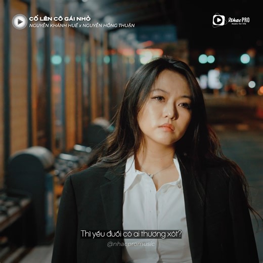 6.9K views · 80 reactions | Ai cũng nghĩ, thế giới của em đông lắm, nhưng ai đâu biết, khi bế tắc chỉ có em lủi thủi ôm lấy chính mình.. | NhacPro | Facebook