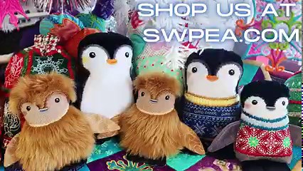 16 reactions | Our penguin family settled under the Christmas tree❣️ What are your penguins up to? https://swpea.com/products/penguin-stuffies-5x7-6x10-8x12 | Sweet Pea Machine Embroidery | Facebook