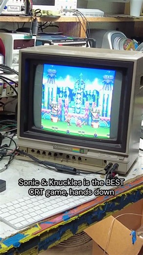 Peak CRT Gaming = Sonic & Knuckles