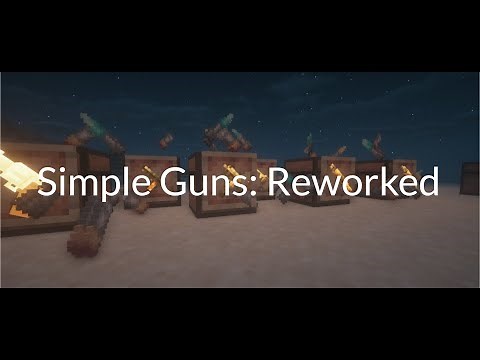 Simple Guns: Reworked mod in Minecraft