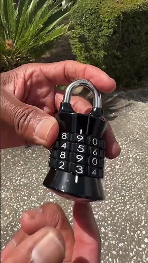 Easy Peasy: How to change master lock combination #shorts