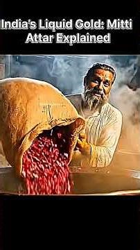 India’s Liquid Gold: Mitti Attar Explained #shorts