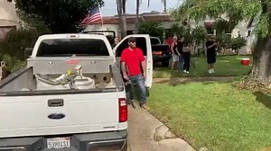 111K views · 1.1K reactions | WARNING: GRAPHIC LANGUAGE  A video posted to social media shows the tense moment supporters of President Donald Trump and Black Lives Matter protesters clashed in Los Angeles. At some point during the altercation, a Trump supporter pulled out a rifle and threatened the BLM protesters, officials said. A suspect was later arrested and booked for assault with a deadly weapon. MORE: https://bit.ly/3eJ0fub | FOX 10 Phoenix | Facebook