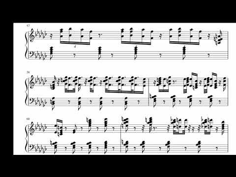 AUTUMN LEAVES [ERROLL GARNER] - transcribed