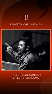 🇨🇺 | Ernesto "Che" Guevara 🇦🇷. Discurso pronunciado durante la inauguración del Combinado Industrial de Santiago de Cuba, el 30 de noviembre de 1964. #CheGuevara #ErnestoGuevara | Revista Livertá