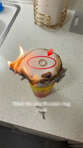 Ring Fell Into the Cup 😱 Does It Mean Marriage This Year? 💍 #shortsfeed #shorts