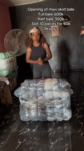 Affordable Maxi Skirts - Full and Half Bale Options