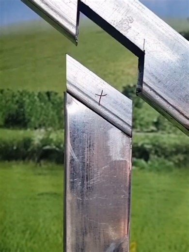 Metal joining using rivet technique #welding #skills #fabrication #rivet