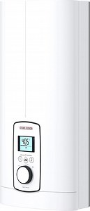 STIEBEL ELTRON Elektronischer Durchlauferhitzer DEL 18/21/24 Plus, gradgenaue Wunschtemperatur, LCD Display, ECO-Modus, 236739