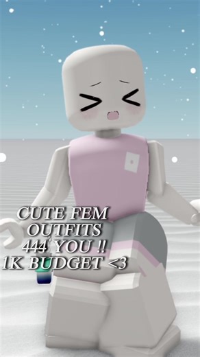 ദ്ദി ˉ͈̀꒳ˉ͈́ )✧ ~ This emote is so cute I need it !! ~ I hate pink but love pastel pink.. crazy how that works !! ~ cr : fyp !! ~ ib : @່# kayden • • • ~ #robloxoutfits #roblox #fyyp #cute #femboy