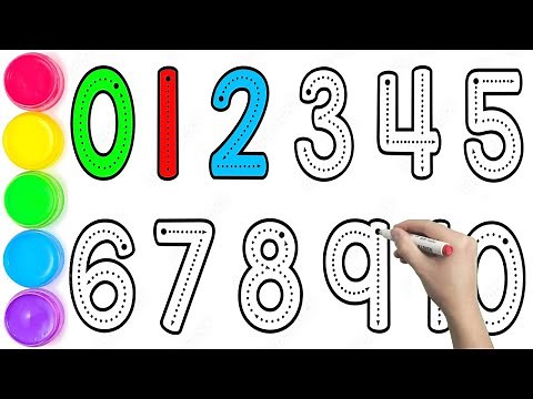 1234567890 | "Learn to Draw and Write Numbers 1 to 10: A Fun and Creative Tutorial"