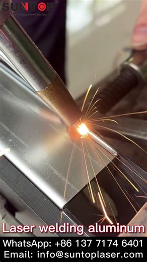 Need strong, durable aluminum joints? Our laser welding services deliver precision and strength for all your aluminum projects! Perfect for automotive, aerospace, and fabrication work. ✨ Benefits: High precision & minimal distortion Fast and efficient processing Ideal for complex shapes and designs Contact us today for your aluminum welding needs! 💬 #LaserWelding #Aluminum #PrecisionWelding #DurableConnections #Fabrication 📲📧 Contact us: whatsApp: 86 13771746401, email: info@suntoplaser.com �