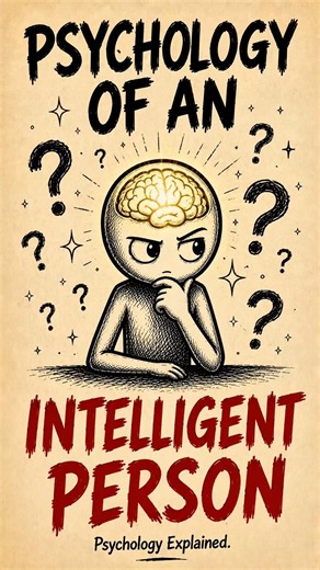 Psychology of an Intelligent Person Psychology Explained #shorts #shortsfeed #animation