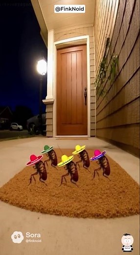 🪇 Dancing Cockroaches in Sombreros on the Porch 🇲🇽🪳🎶