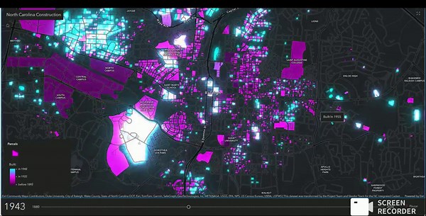 Visualizing Raleigh s Development with ArcGIS Maps SDK | Emma Butzler posted on the topic | LinkedIn