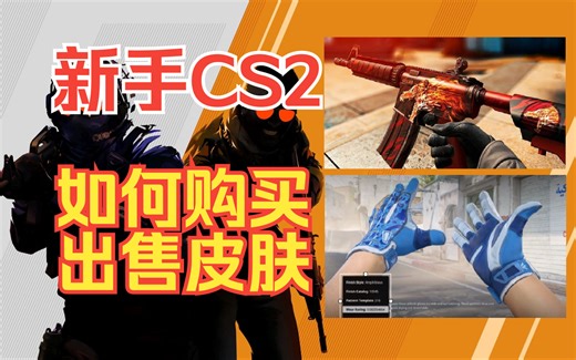 CS2新手避坑指南【如何购买，出售CS2皮肤】STEAM优先账号，CS2开箱指南，CS2交易平台