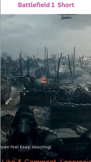 Battlefield 1 Machine Gun Rampage 💥 #bf1 #gameplay
