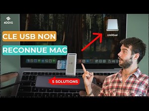 [5 solutions][Résolu] Votre clé USB n'est pas reconnue sur Mac ?| Réparer une clé USB non reconnue