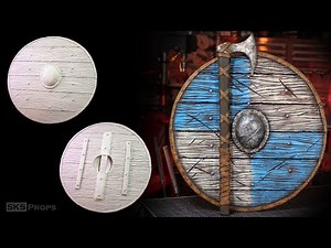 How to Make an EVA Foam Viking Shield Perfect for your Cosplay