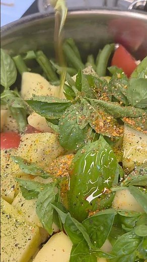 Rustic Italian Stewed Beans and Potatoes