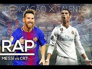 MESSI X CRISTIANO RONALDO | FEAT. FELICIA ROCK | DEDICAÇÃO vs TALENTO | RAP TRIBUTO 92º