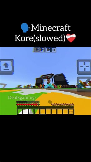 Minecraft Kore (Slowed)❤️‍🩹🥀 #minecraft #gaming