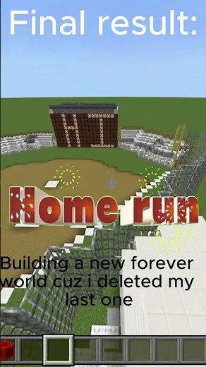 Minecraft Baseball field | Building a new minecraft city part one | Comment your Ideas