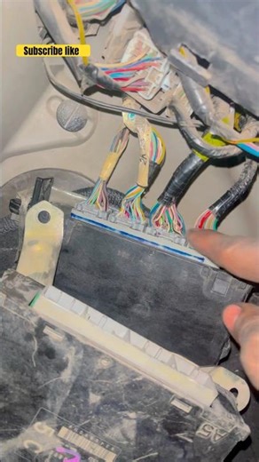 Engine Control Unit (ECU) Replacement 🔧 Car Computer Upgrade #shorts #mechanical #carrepairing