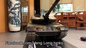 9.3K views · 168 reactions | The upgraded version of the Leopard 2A6 tank is equipped with a smoke unit and a flash light function. What do you think of it? | Henglong rc tank service provider-toucanhobby | Facebook