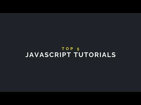 The Top 5 JavaScript Tutorials