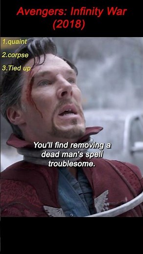 Avengers: Infinity War (2018)｜Doctor Strange Captured by Ebony Maw, Cloak of Levitation Saves Him 🌀