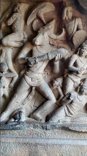 Durga Slaying Mahishasura | Mahabalipuram Ancient Carving Explained
