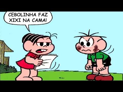 O SEGREDO DO CEBOLINHA... - QUADRINHOS MÁGICOS DA TURMA DA MÔNICA
