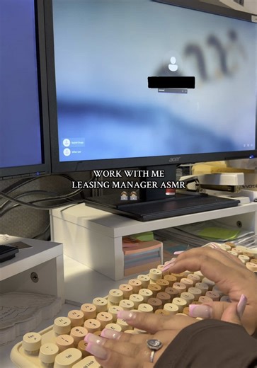 Work ASMR: A Day in the Life of a Leasing Manager