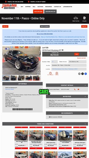 🚗 Your Next Ride Is Waiting... From sleek sports cars 🏎️ to rugged trucks, reliable SUVs, and daily drivers — we’ve got it all. 🔥 Explore the ultimate collection of vehicles — LIVE now at Trucks & Auto Auction! ⏰ Auction ends TODAY – Nov 11th! 📲 Click the link in bio to browse, bid, and buy before time runs out. Don’t miss your chance to score an unbeatable deal! #Cars #Trucks #SUVs #SportsCars #CarLovers #AutoDeals #OnlineAuction #TrucksAndAuto #NextRide #CarAuction #BidToWin #EndsToday | T